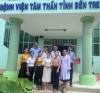 Bệnh viện tiếp đoàn công tác chuyên môn từ Bệnh viện Tâm thần Bình Định